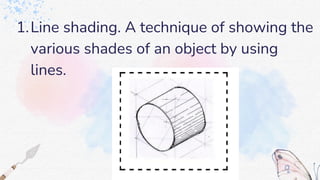 Shapes Using Line Shading TD7_Shading.pdf method of shading application | PDF