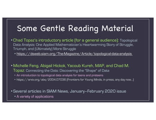Introduction to Topological Data Analysis | PDF