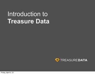 Treasure Data and Heroku