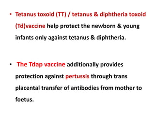 Tetanus Protection Tdap vaccination During PregnancyBased on commonly asked questions by ...