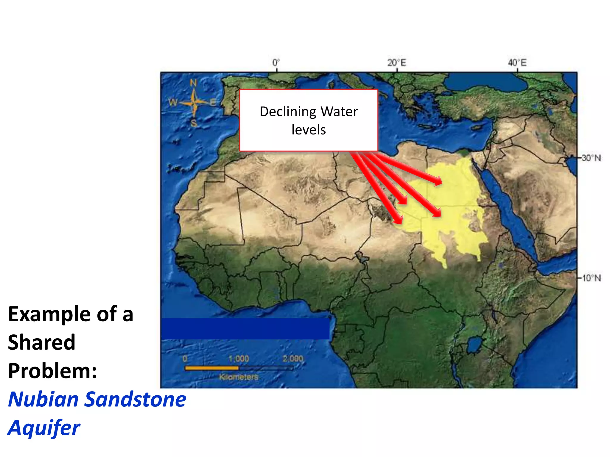 +
Example of a
Shared
Problem:
Nubian Sandstone
Aquifer
 