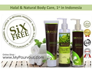 Halal & Natural Body Care, 1st in Indonesia
 