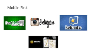 Visual Studio Summit 2013
Mobile First
 