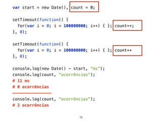 Javascript assíncrono - Um bate-papo sobre event loop, event queue ...