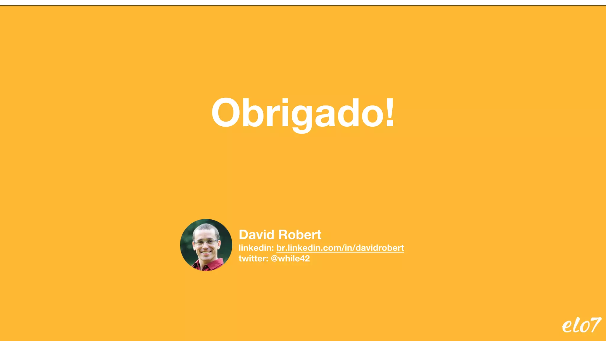 TDC2016SP - A arquitetura de um chat integrado ao checkout