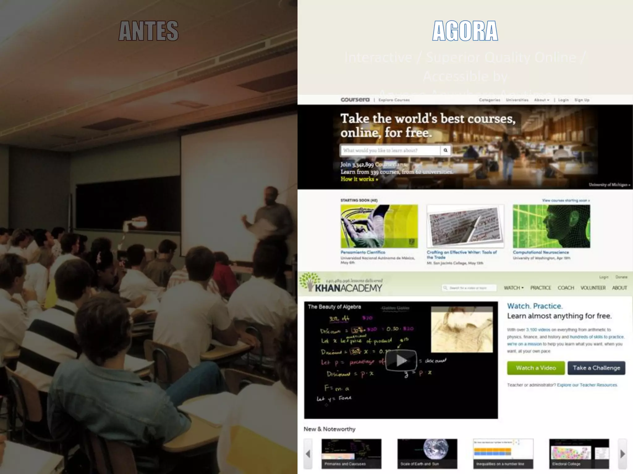 Interactive / Superior Quality Online / 
Accessible by 
Anyone Anywhere Anytime 
 