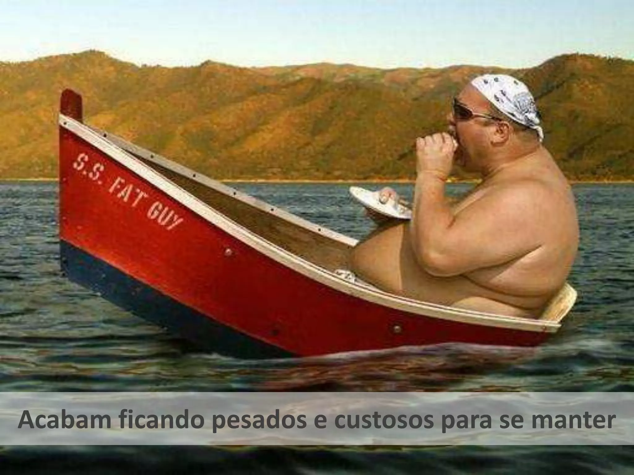 Algumas acham que fazer software é como uma linha de montagem