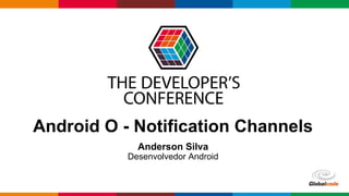 Globalcode – Open4education
Android O - Notification Channels
Anderson Silva
Desenvolvedor Android
 