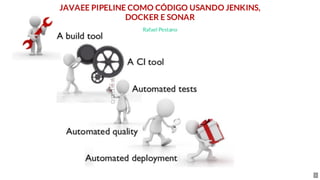 JavaEE pipeline como código com Jenkins, Docker e Sonar