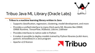 TDC - The Developers Conference - An Introduction to Machine Learning in Java with the Tribuo library