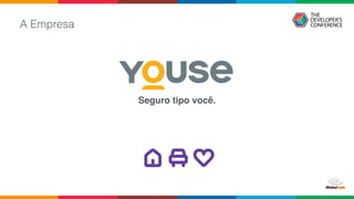 A Empresa
Seguro tipo você.
 