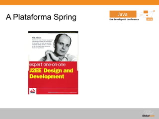 Globalcode – Open4education
A Plataforma Spring
 