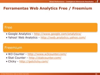 41Ferramentas Web AnalyticsFree / Freemium