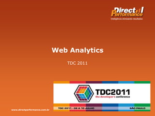 Web Analytics TDC 2011 
