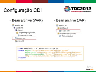 Configuração CDI




                   Globalcode – Open4education
 