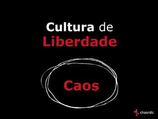 Cultura de
Liberdade


  Caos
 