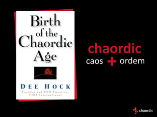 chaordic
caos   +   ordem
 