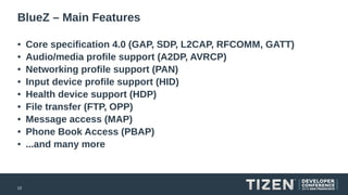 Next Generation Blue Z and Bluetooth Smart Drivers | PDF