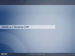 15
BASE e o Teorema CAP
 