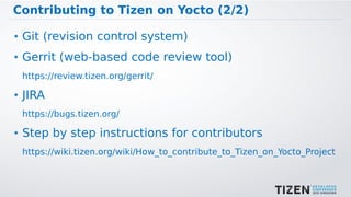 Creating new Tizen profiles  using the Yocto Project Slide 29