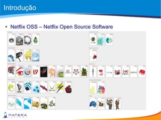Introdução
● Netflix OSS – Netflix Open Source Software
 