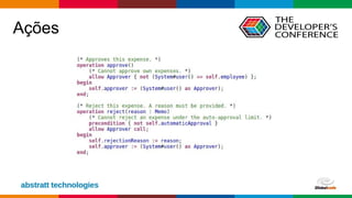 Globalcode – Open4education
Ações
 