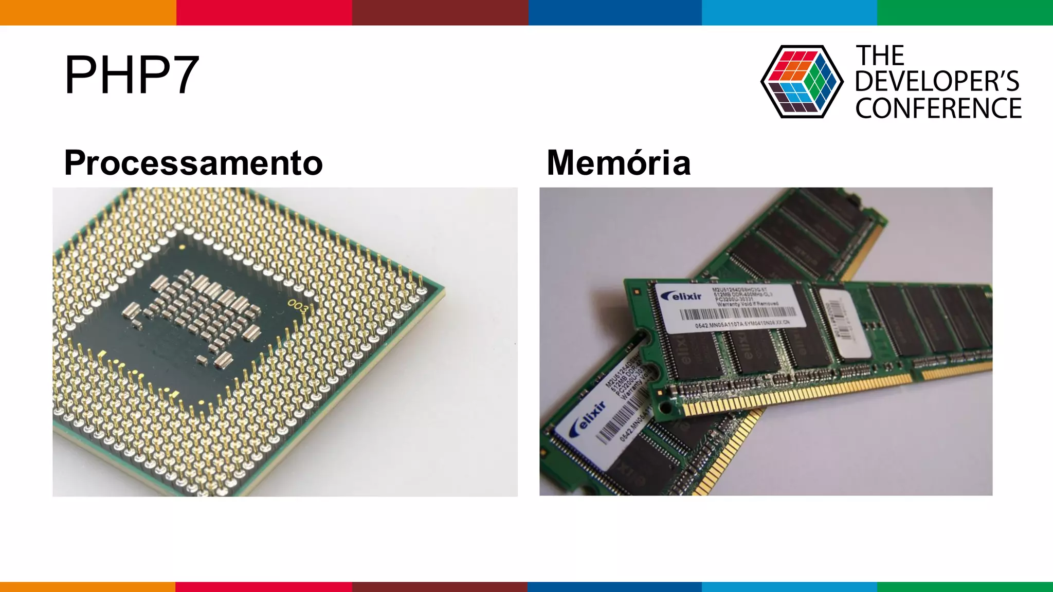 Globalcode – Open4education
PHP7
Processamento Memória
 