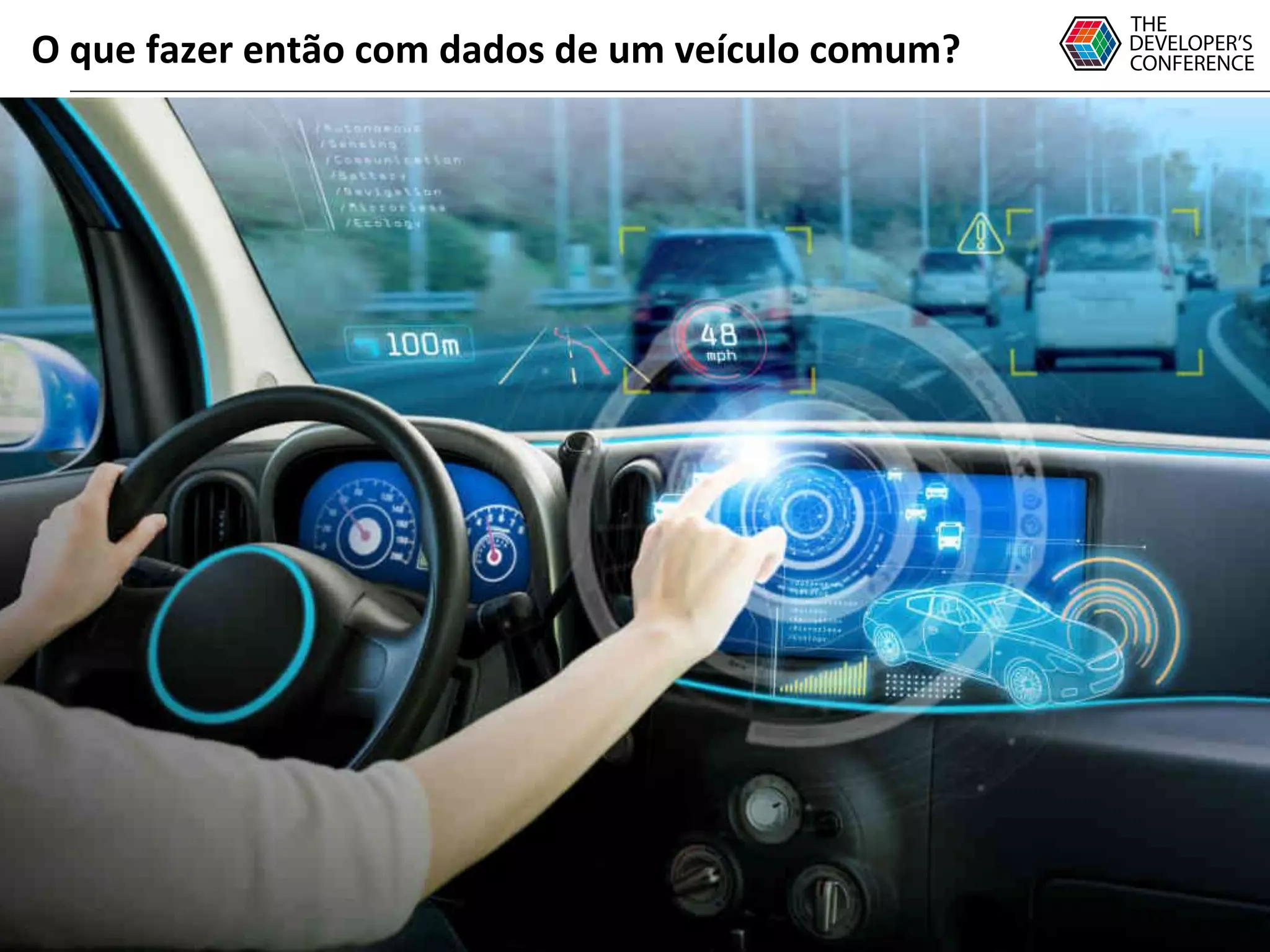 7
O que fazer então com dados de um veículo comum?
- a
-
 