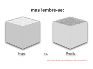 mas lembre-se:
https://martinfowler.com/articles/dont-start-monolith.html
 
