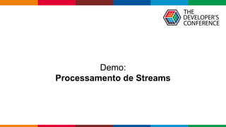 Globalcode – Open4education
Demo:
Processamento de Streams
 