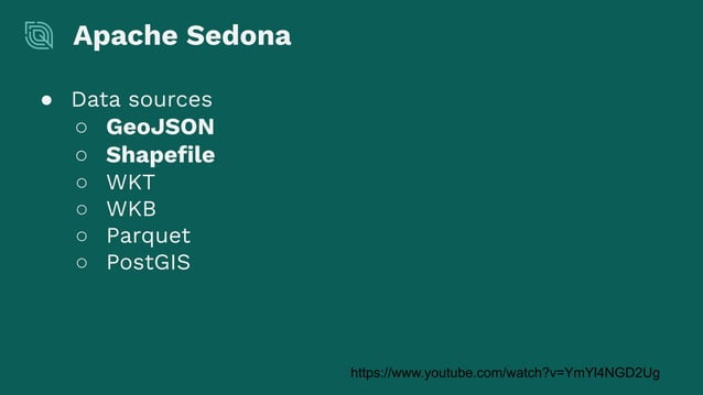 Apache Sedona: how to process petabytes of agronomic data with Spark | PPT