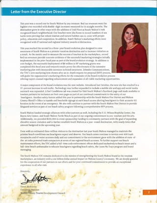 Annual Report - Letter from Executive Director