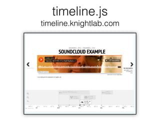 timeline.js 
timeline.knightlab.com
 