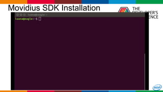 Globalcode – Open4education
Movidius SDK Installation
12
 