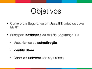API de segurança do Java EE 8 | PDF
