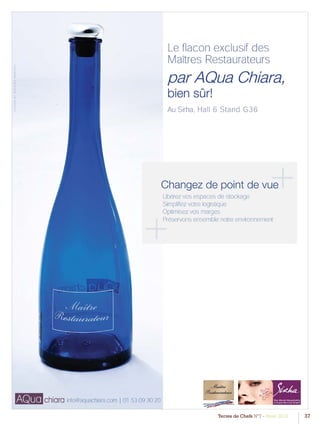 Terres de Chefs N°7 - Hiver 2012 37
 