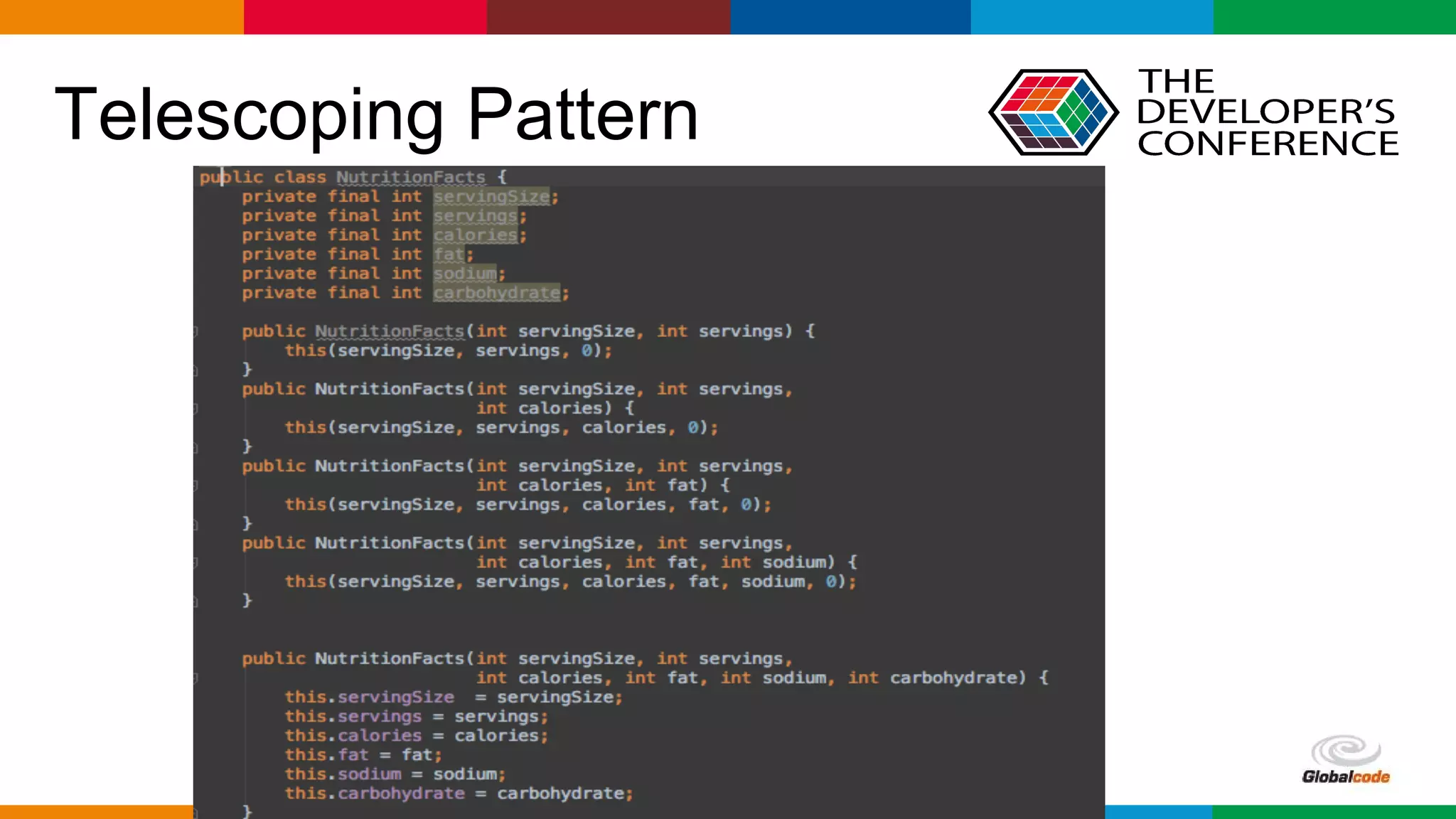 Globalcode – Open4education
Telescoping Pattern
 