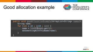 Globalcode – Open4education
Good allocation example
 