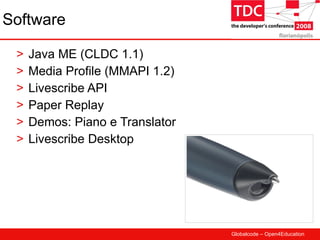 TDC 2008 Caneta Java Smartpen