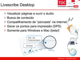 TDC 2008 Caneta Java Smartpen