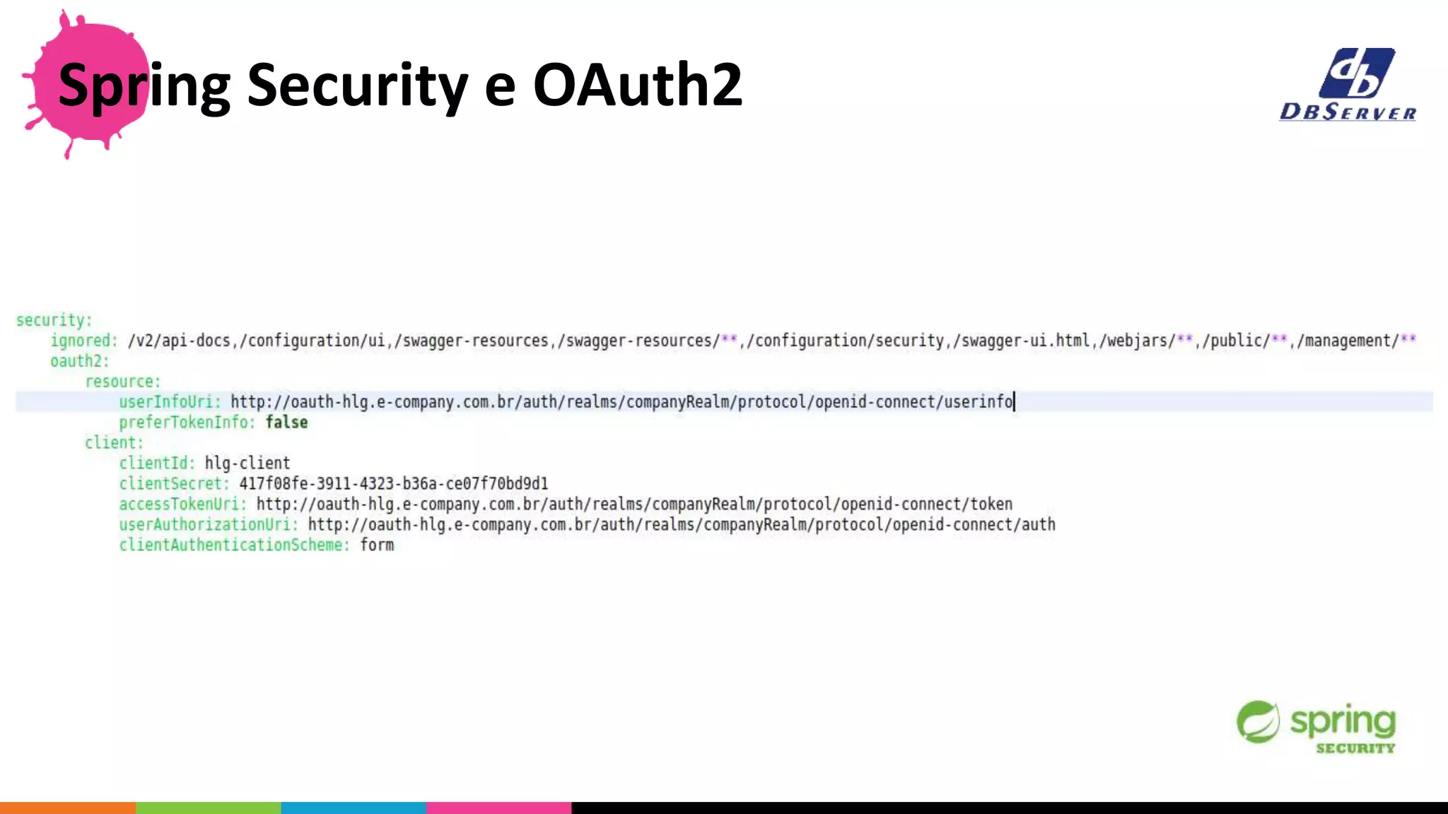 Spring Security e OAuth2
 