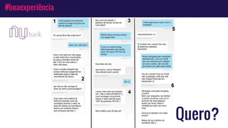 #boaexperiência
Quero?
 