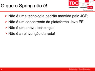TDC 2008 Spring Framework
