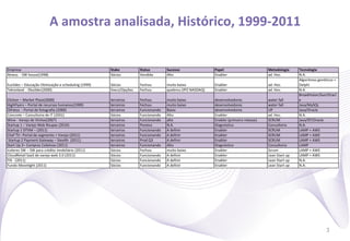 Se"existe"um"um"herói"de"1000"Faces"
                                                "
                     talvez"exista"um"vilão"
A(busca(do(DNA(do(Fracasso(




                                                    2
 