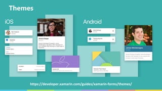 Themes
https://developer.xamarin.com/guides/xamarin-forms/themes/
 