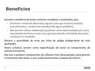 Nunit – www.nunit.org