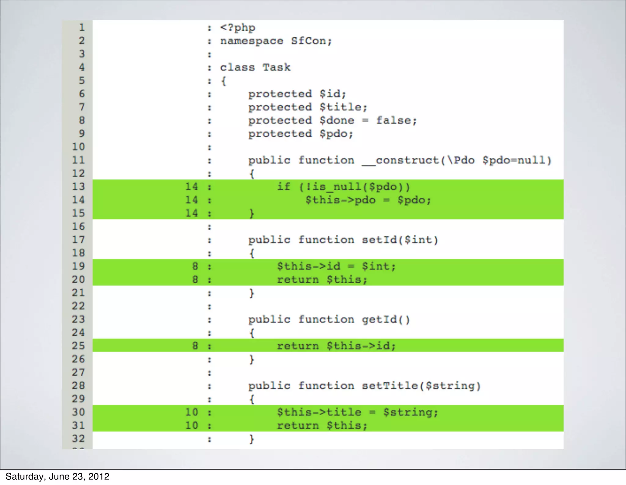 Saturday, June 23, 2012
 