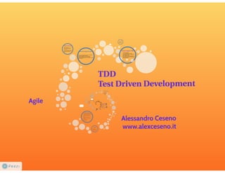 TDD - Test Driven Development - Come scrivere un software migliore