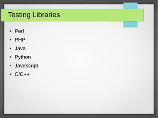 Test Driven Development | PPT