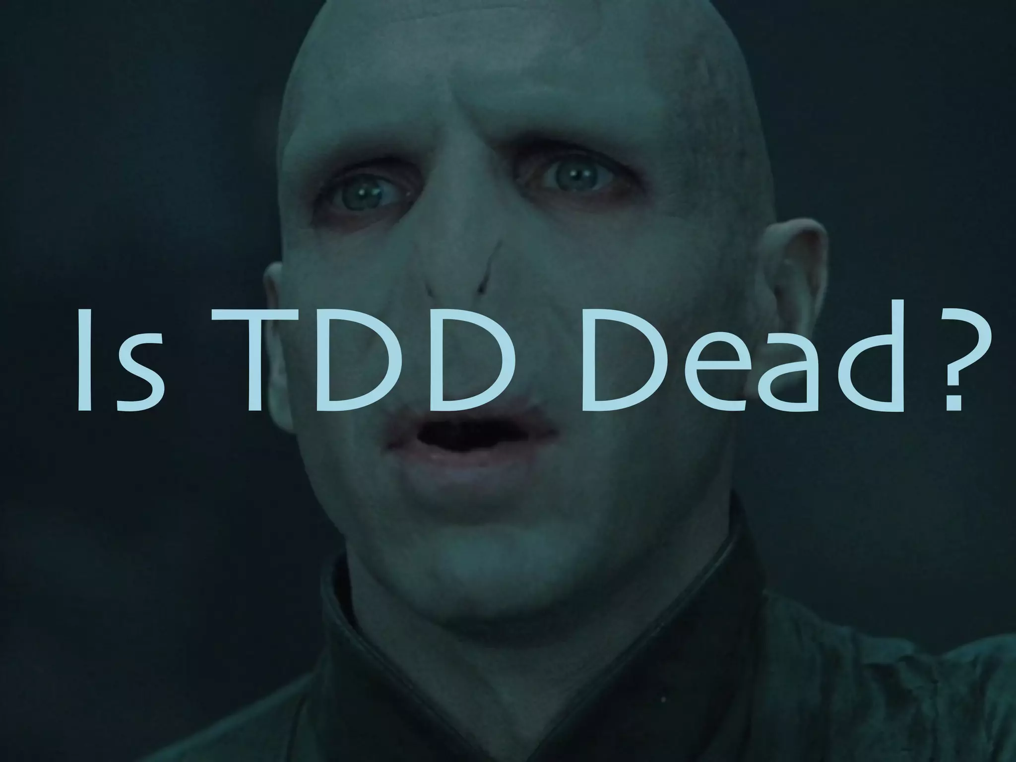 Is TDD Dead? 
 